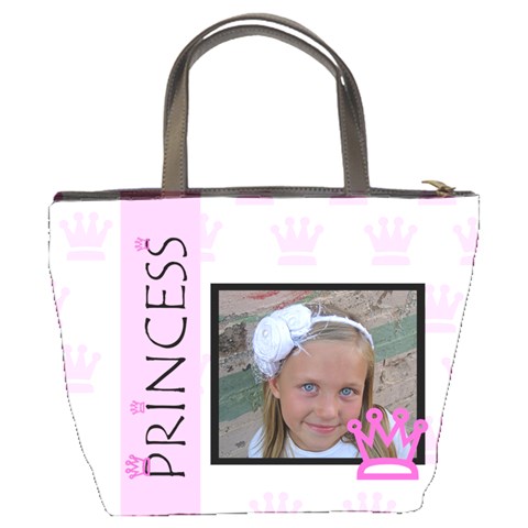 Princess Bucket Bag By Amanda Bunn Back