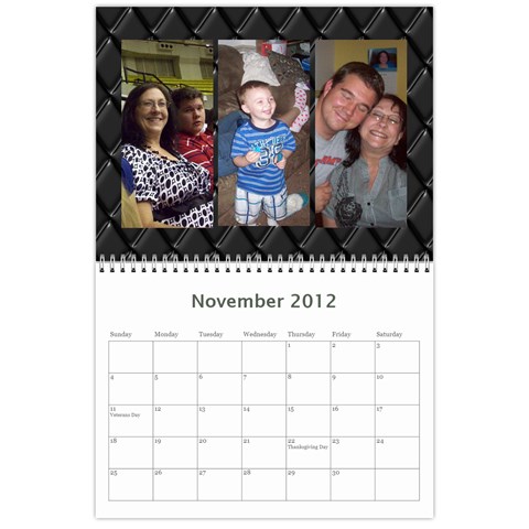 Calendar 2011 By Bekah Donohue Nov 2012