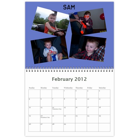 Calendar 2011 By Bekah Donohue Feb 2012