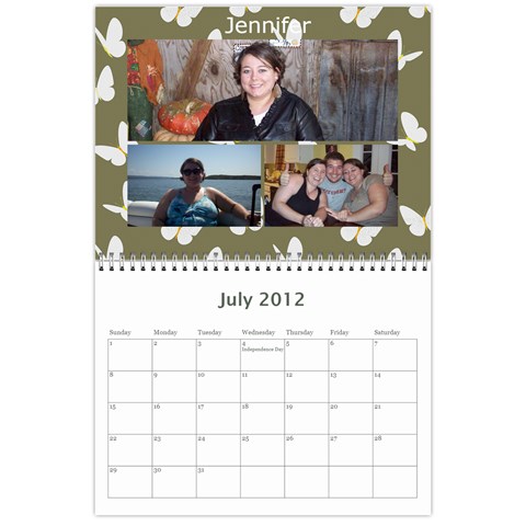 Calendar 2011 By Bekah Donohue Jul 2012