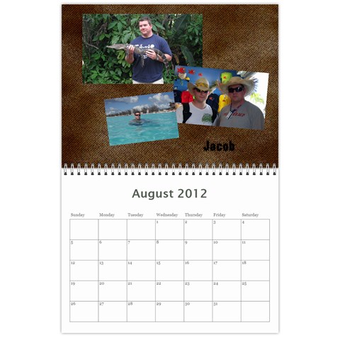 Calendar 2011 By Bekah Donohue Aug 2012