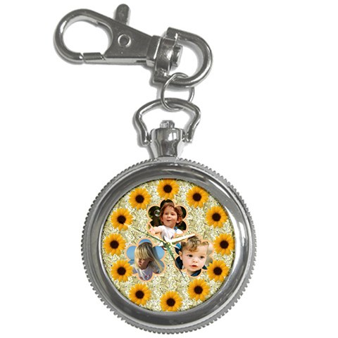 Sunflower Key Chain Watch By Deborah Front