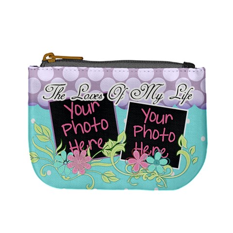 The Loves Of My Life Coin Purse By Digitalkeepsakes Front