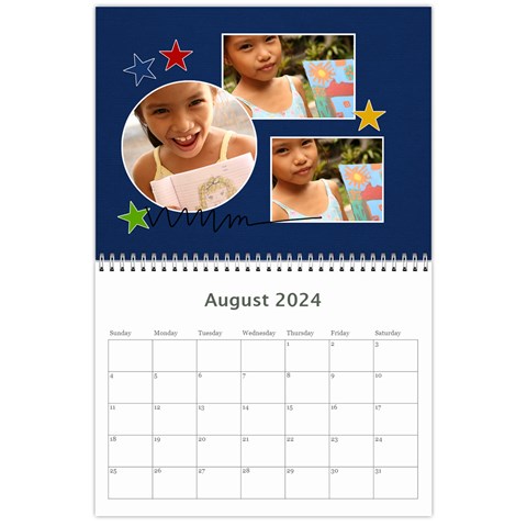 Wall Calendar 11 X 8 5 : Artworks By Jennyl Aug 2024