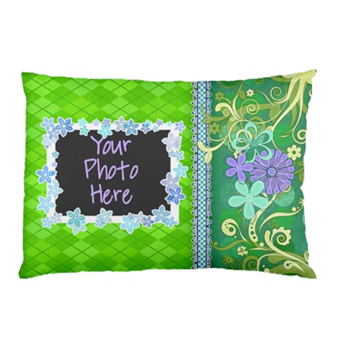 Green Vine Pillow Case By Digitalkeepsakes 26.62 x18.9  Pillow Case