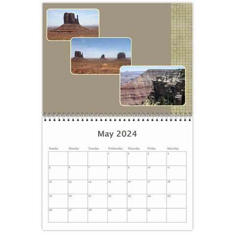Landscape Picture Calendar By Deborah May 2024