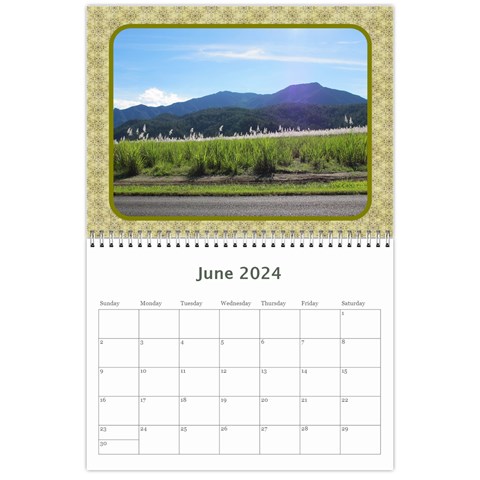 Landscape Picture Calendar By Deborah Jun 2024