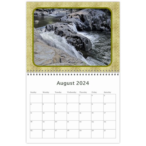 Landscape Picture Calendar By Deborah Aug 2024