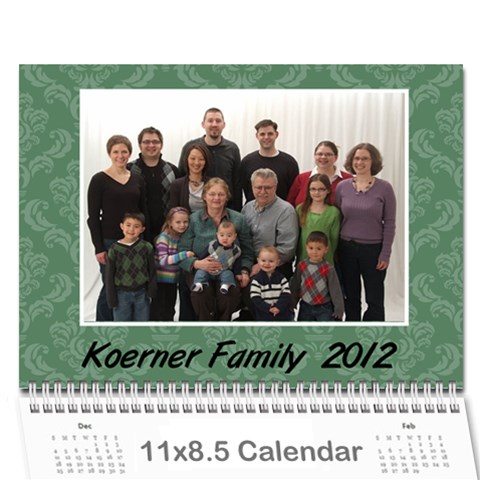 Koerner Calendar 2011 By Alecia Cover