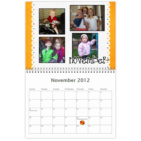 Nan Calendar 4 By Connie Goates Nov 2012