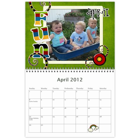 Nan Calendar 4 By Connie Goates Apr 2012