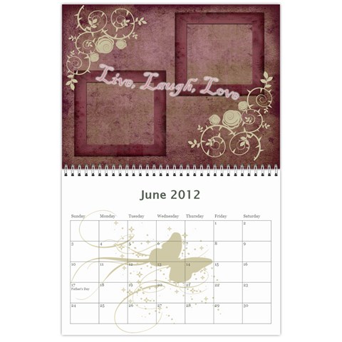 Wendy s 2012 Calendar By Wendy Jun 2012