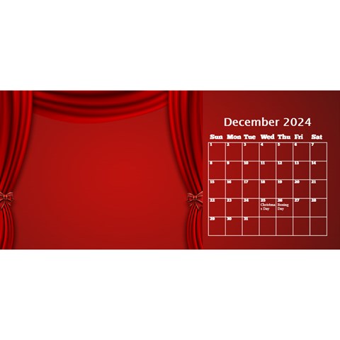 Our Production Desktop 2024 11 Inch Calendar By Deborah Dec 2024