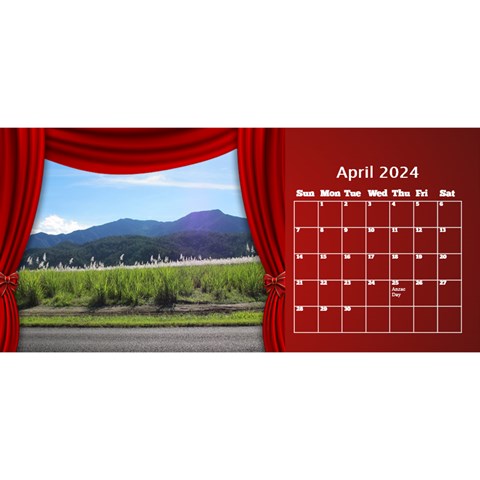Our Production Desktop 2024 11 Inch Calendar By Deborah Apr 2024