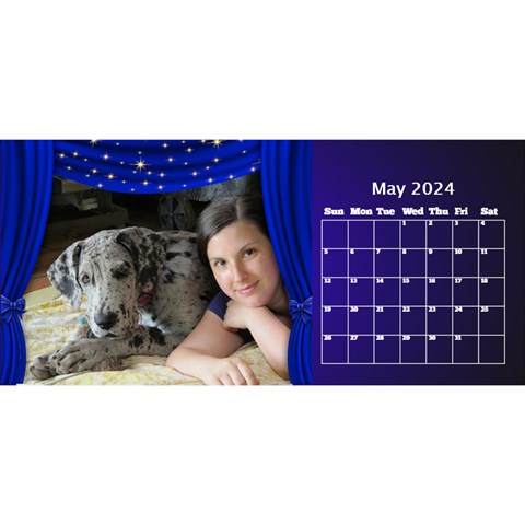 Our Production Desktop 2024 11 Inch Calendar By Deborah May 2024