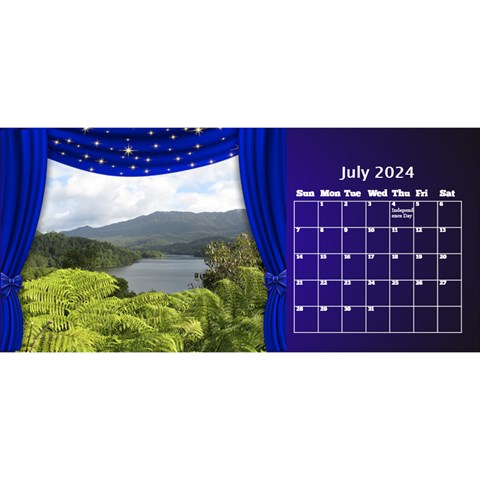 Our Production Desktop 2024 11 Inch Calendar By Deborah Jul 2024