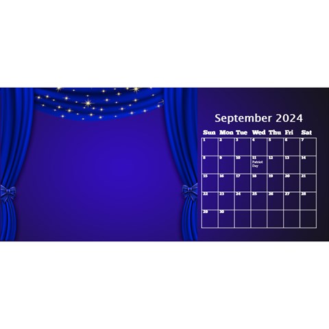 Our Production Desktop 2024 11 Inch Calendar By Deborah Sep 2024