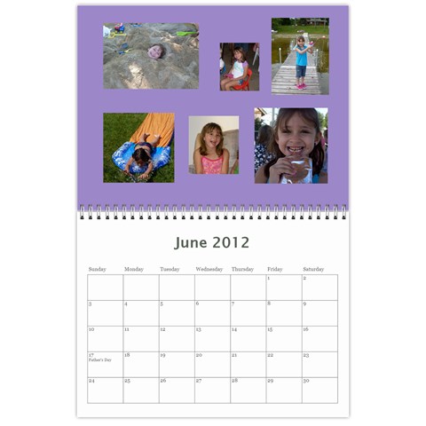 Calendar By Miriam Jun 2012