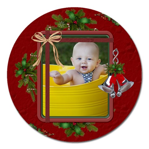 Christmas 5  Magnet By Lil Front