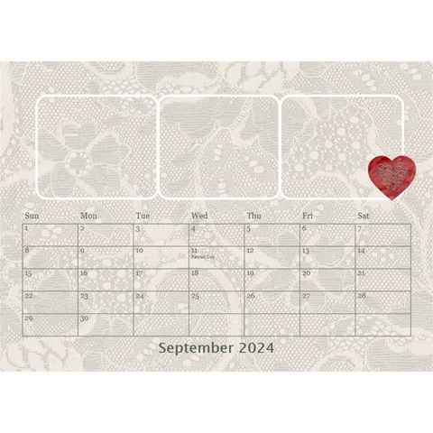 Love Desktop Calendar 8 5x6 By Lil Sep 2024