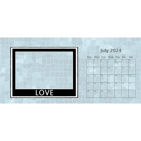 Inspirational Desktop Calendar 11 x5  By Lil Jul 2024
