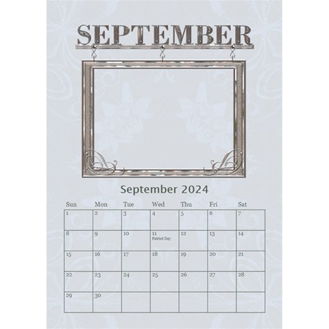 Sweet Baby Boy Desktop Calendar 6 x8 5  By Lil Sep 2024