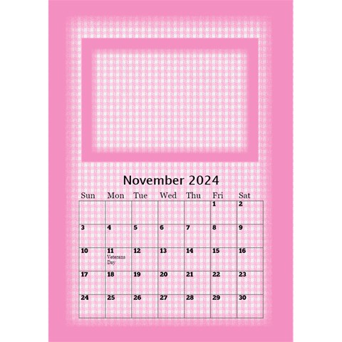 Pink Princess Desktop Calendar 2024 By Deborah Nov 2024