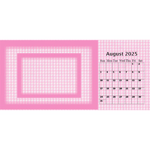 Pink Princess 2024 Desktop Calendar By Deborah Aug 2024