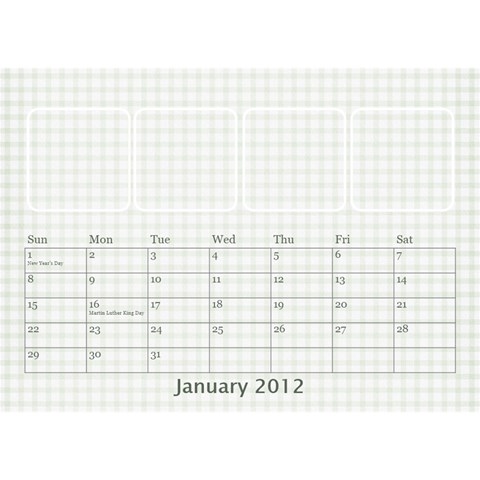 Desk Calendar Gift By Laurrie Jan 2012