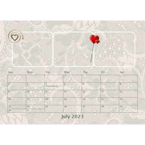 I Love My Family Desktop Calendar 8 5x6 By Lil Jul 2023