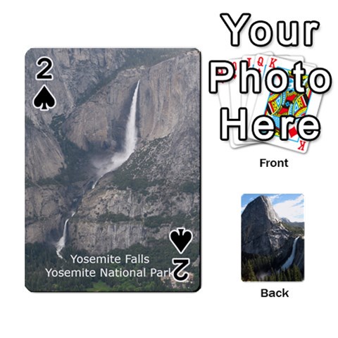 Waterfall Playing Cards By Sjinks Gmail Com Front - Spade2
