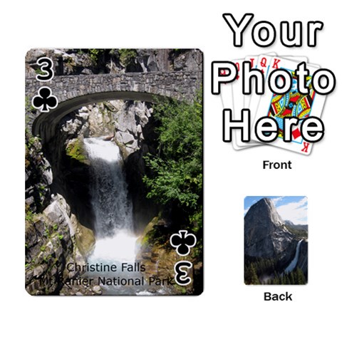 Waterfall Playing Cards By Sjinks Gmail Com Front - Club3