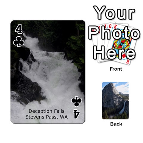Waterfall Playing Cards By Sjinks Gmail Com Front - Club4