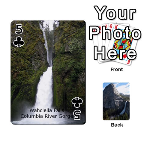 Waterfall Playing Cards By Sjinks Gmail Com Front - Club5