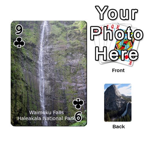 Waterfall Playing Cards By Sjinks Gmail Com Front - Club9