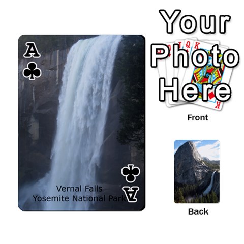 Ace Waterfall Playing Cards By Sjinks Gmail Com Front - ClubA