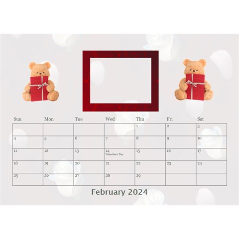 2024 Desktop Calendar 1 By Kim Blair Feb 2024