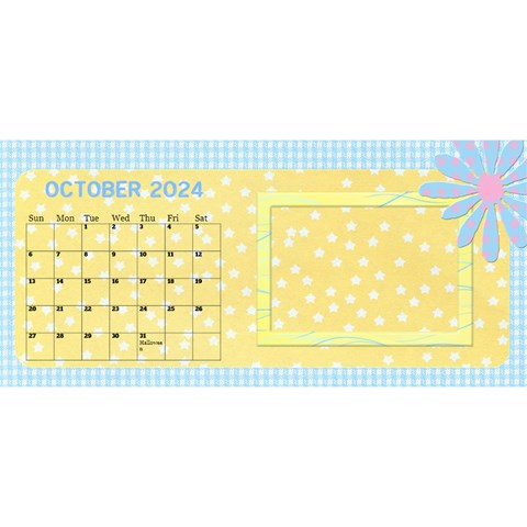 Buttercup Desktop Calendar By Deborah Oct 2024