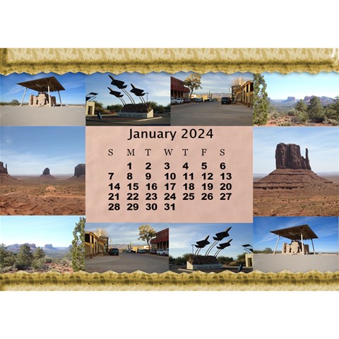 My 120 Photo Desk Calendar By Deborah Jan 2024
