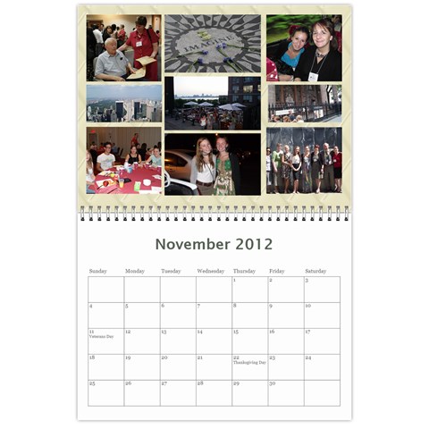  summer Of 2011 calendar By Laurel Nov 2012
