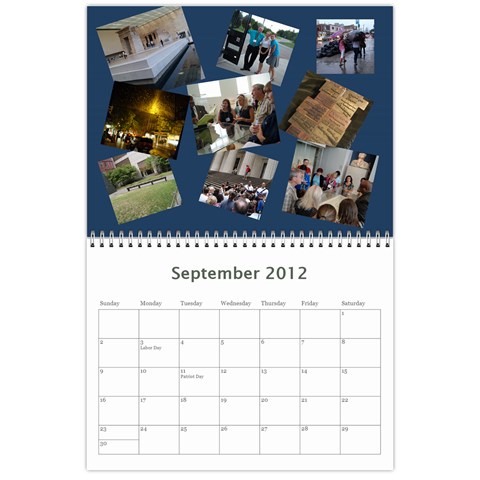  summer Of 2011 calendar By Laurel Sep 2012