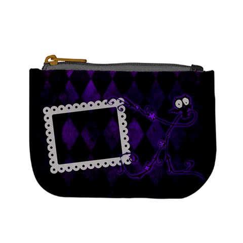 Happy Halloween Mini Coin Purse 01 By Carol Front