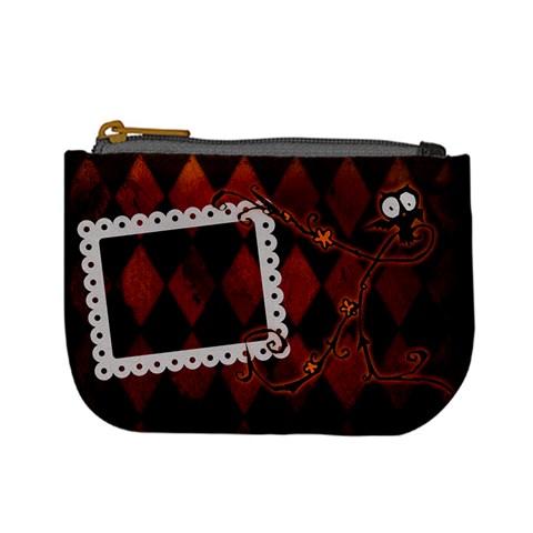 Happy Halloween Mini Coin Purse 03 By Carol Front