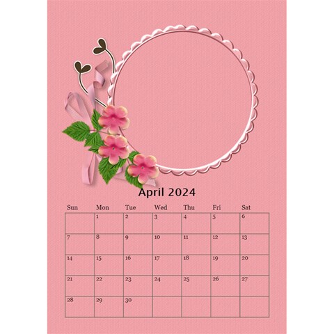 Desktop Calendar 6  X 8 5 : My Sweet Lil  Princess By Jennyl Apr 2024