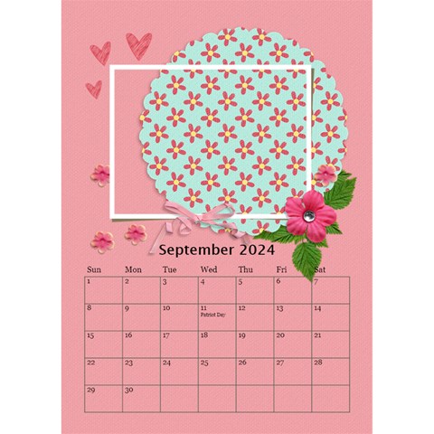 Desktop Calendar 6  X 8 5 : My Sweet Lil  Princess By Jennyl Sep 2024