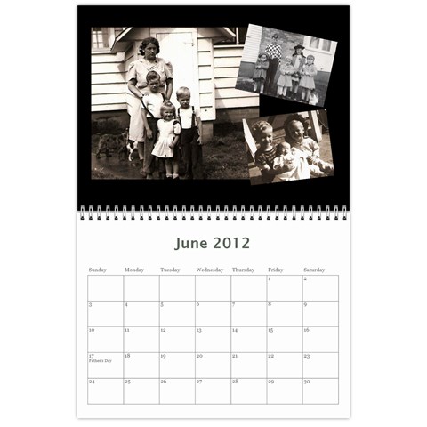 All Dates Calendar By Necia Jun 2012