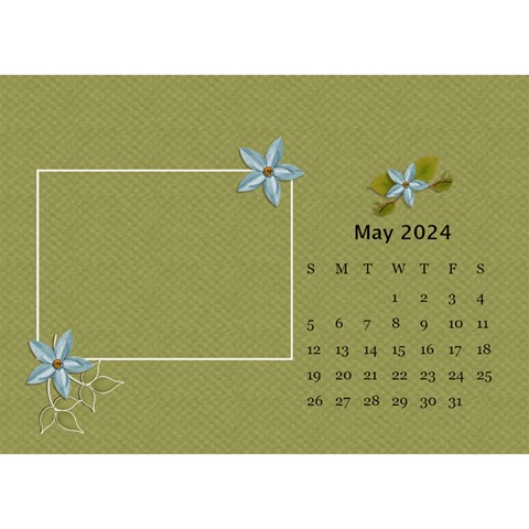 Desktop Calendar 8 5  X 6 : Simple Joys By Jennyl May 2024