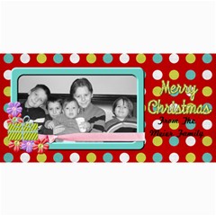 Holiday card 2 - 4  x 8  Photo Cards