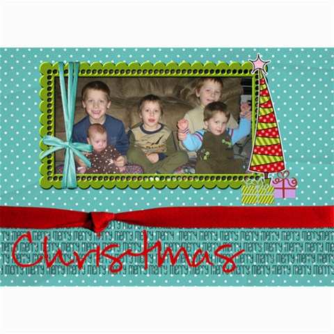 Christmas Card 13 By Martha Meier 7 x5  Photo Card - 9