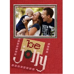Be Jolly 5x7 Christmas Card - Greeting Card 5  x 7 